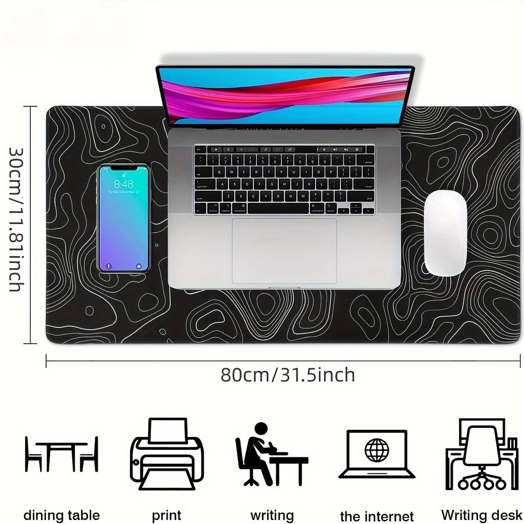 Premium Extended Gaming Mouse Pad - Stitched Edges
