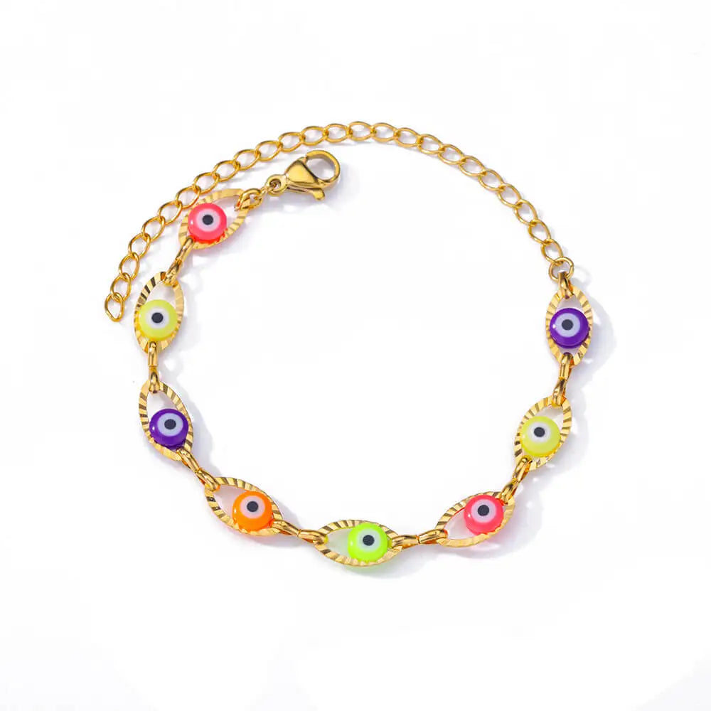 Elegant Zircon Flowers Bracelet - Luxury Gold Steel Jewelry