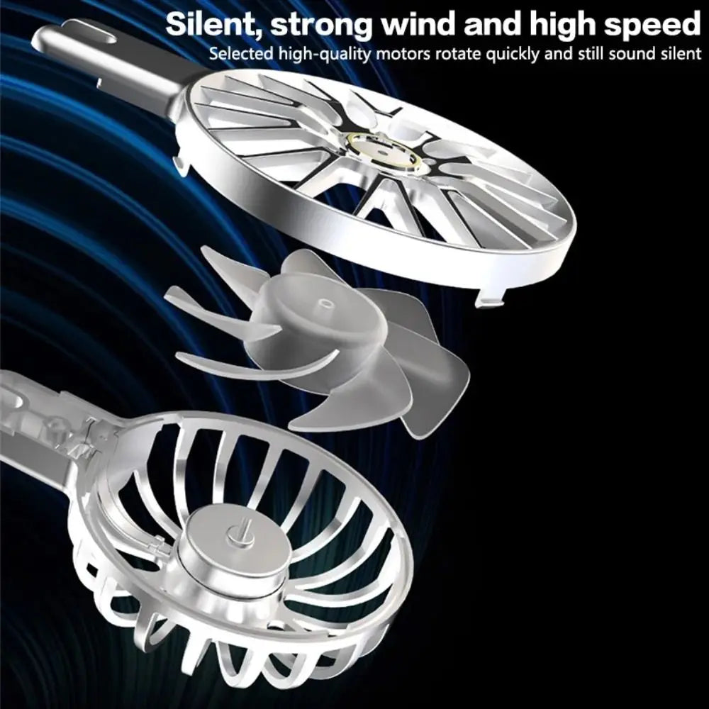 Universal Foldable Laptop Cooling Stand - Aluminum Notebook Bracket