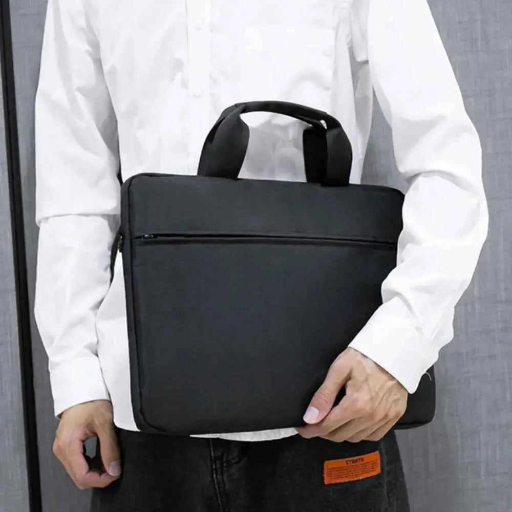 Universal Laptop Sleeve Case Shockproof Large Capacity Laptop Handbag Ultra Thin Business Notebook Cover Tablet Protective Pouch