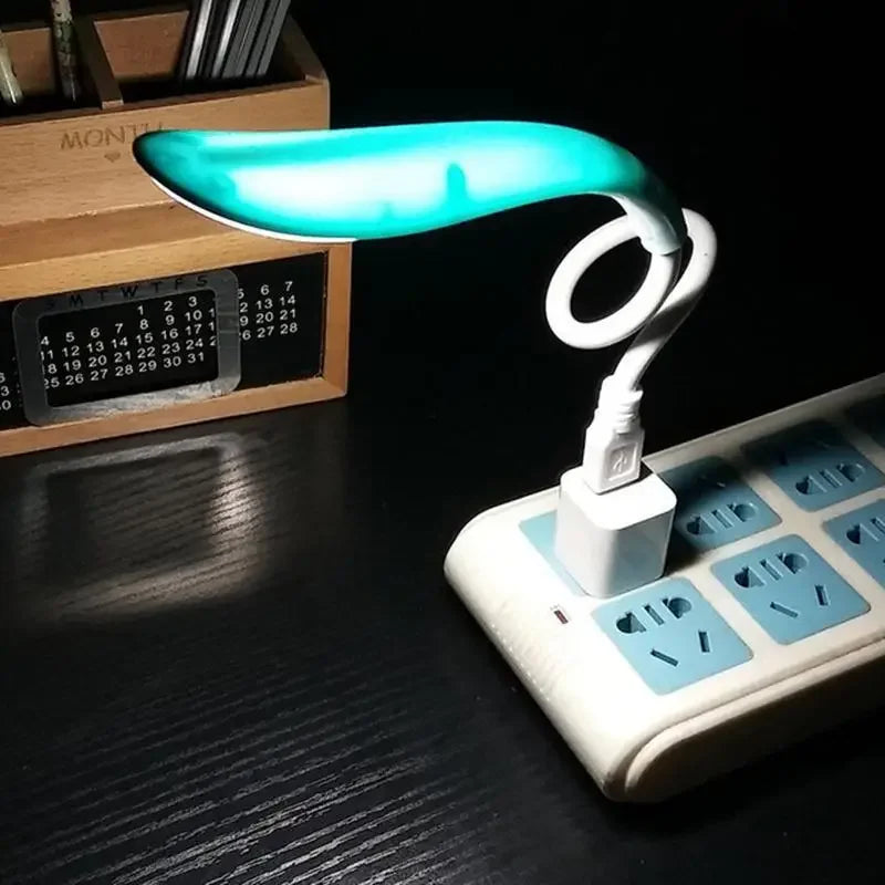 Premium USB LED Desk Lamp - 3-Level Bendable Night Light
