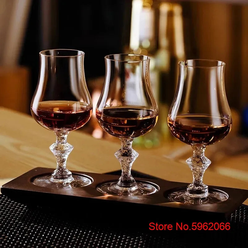 Premium Crystal Whiskey Tasting Glass - Professional Snifter