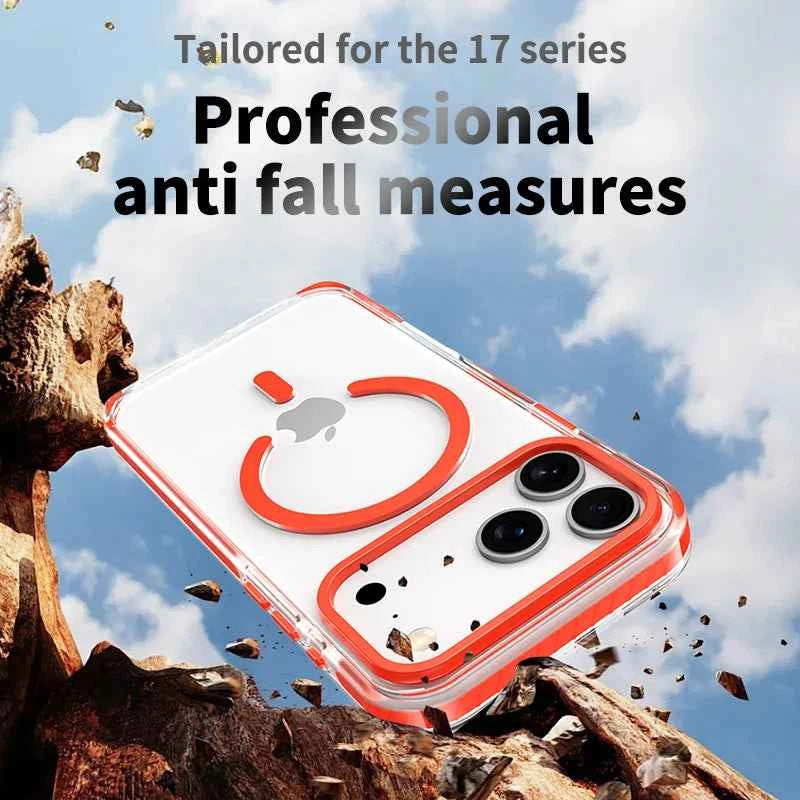 Luxury MagSafe Clear Cover - Slim Wireless Charging Case