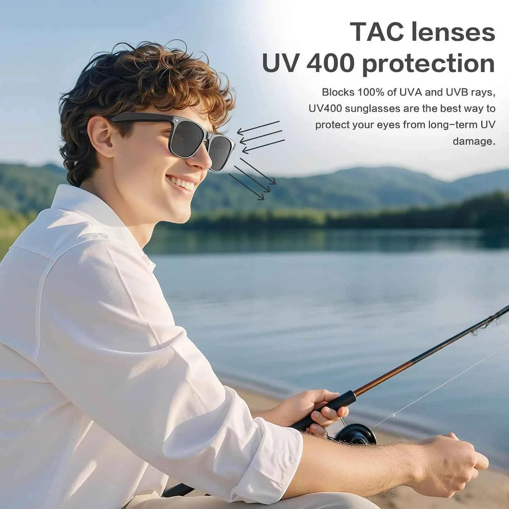 Advanced Smart Sunglasses with HD Camera & AI Translation