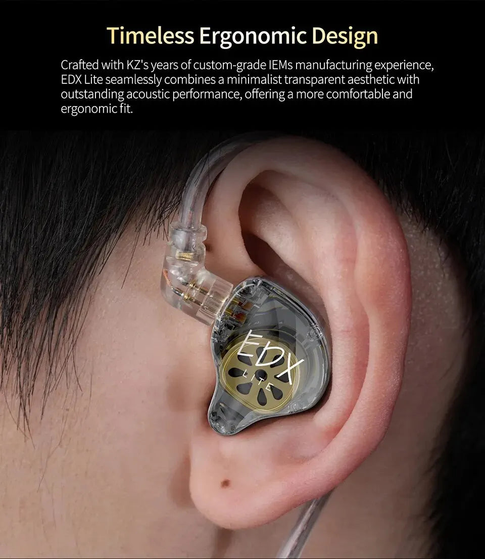 Premium HIFI Bass Earphones - In-Ear Monitors for Music & Gaming