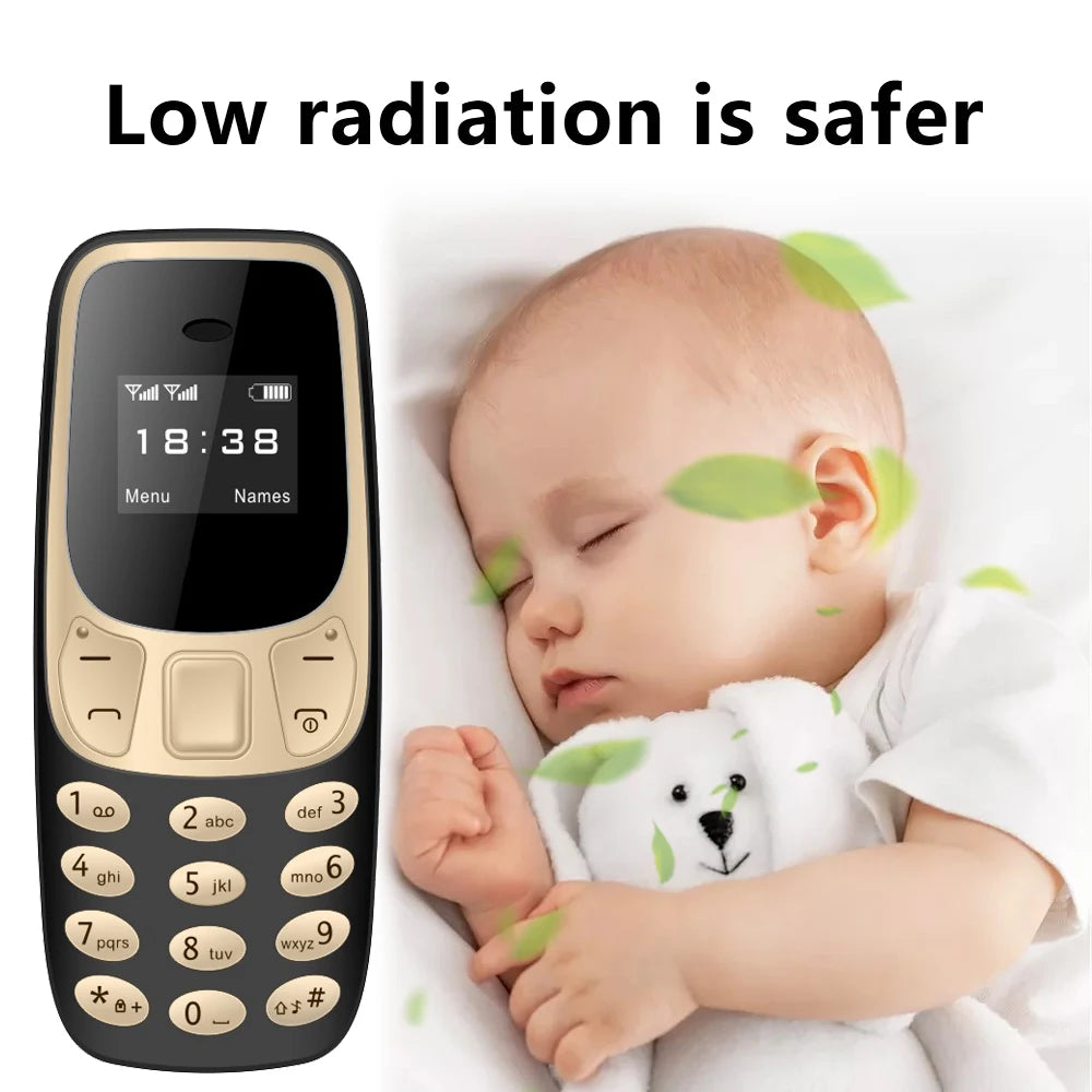 Compact Mini Mobile Phone - Unlocked Dual SIM & Bluetooth Dialer