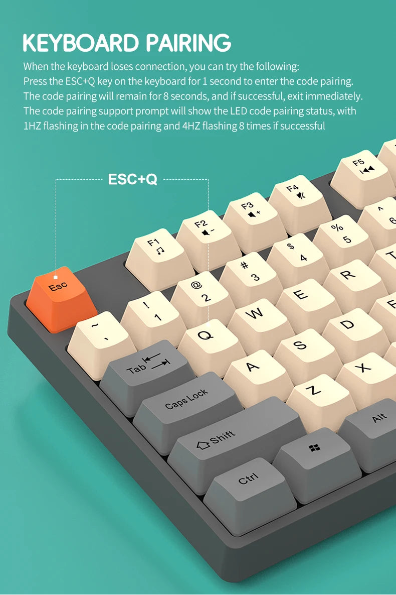 Premium Wireless Keyboard Mouse Combo - Silent & Ergonomic