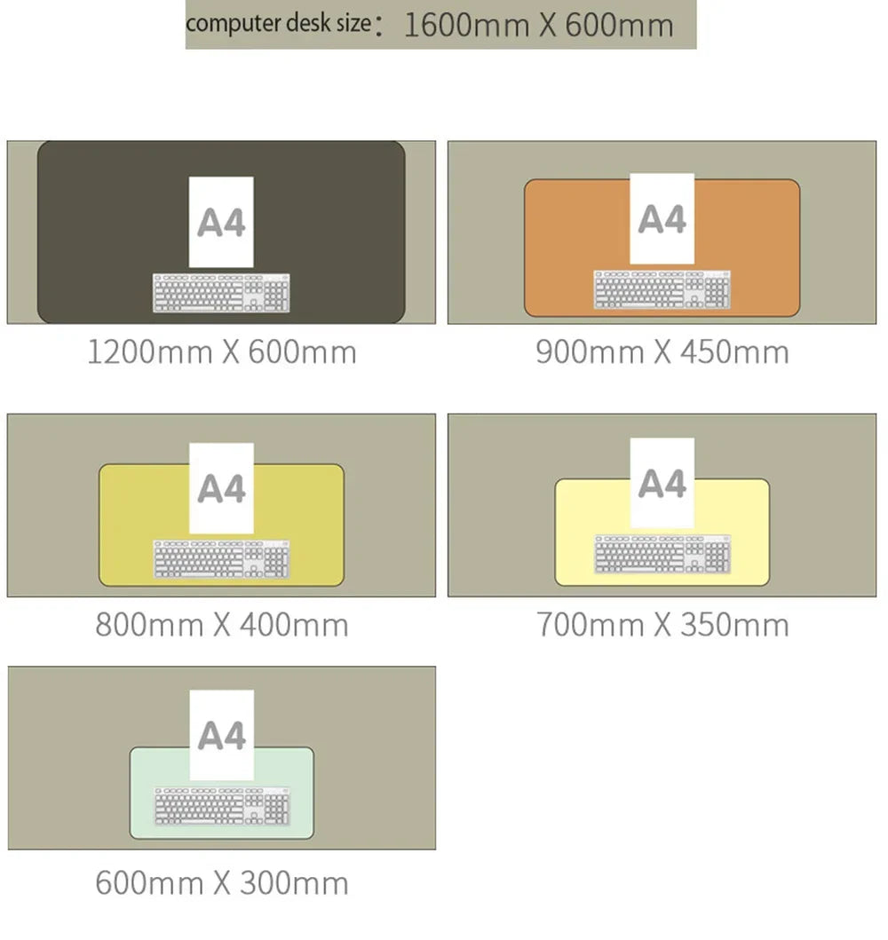 Premium Gaming Mouse Pad - Large Desk Mat for Ultimate Control