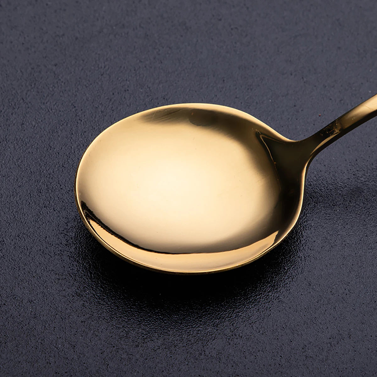 Elegant Gold Stainless Steel Flatware Set - 24 Piece