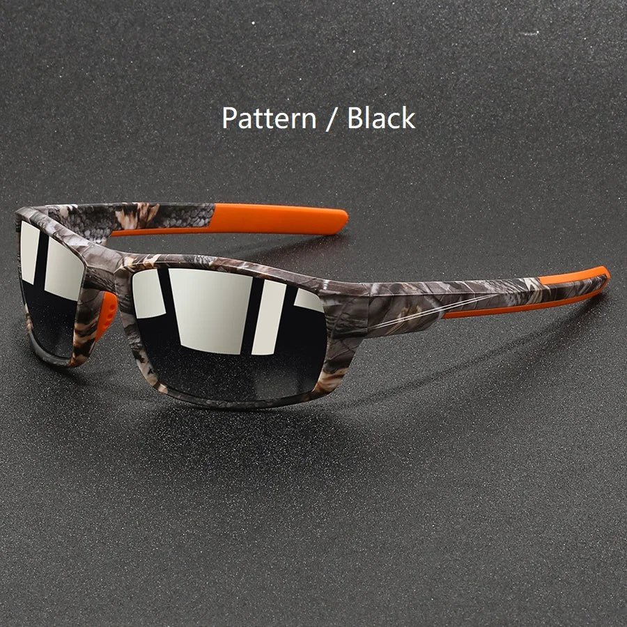 Vintage Fashion Sport Sunglasses Men Women Fishing Running Cycling Mountaineering Sun Glasses Unisex Eyewear - Tulique