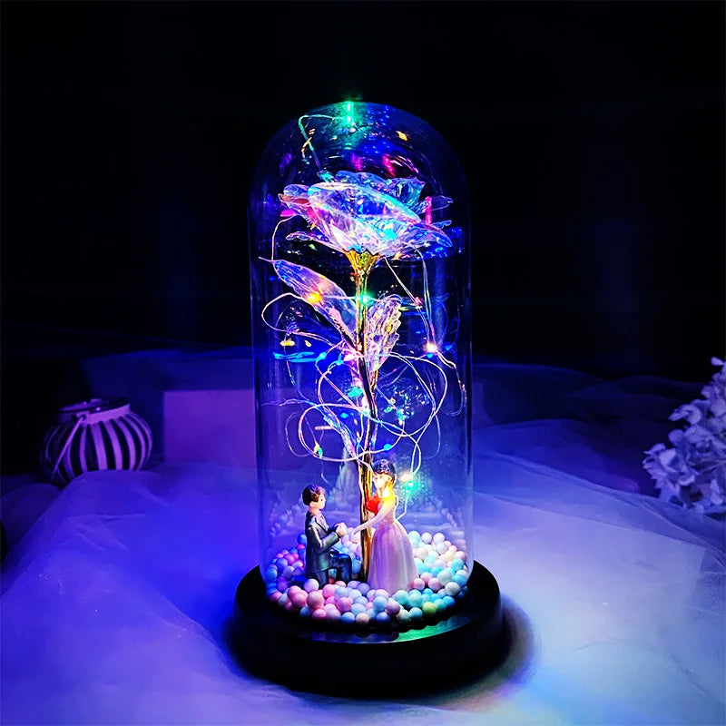 Elegant Luminous Eternal Rose - Valentine's Day Gift