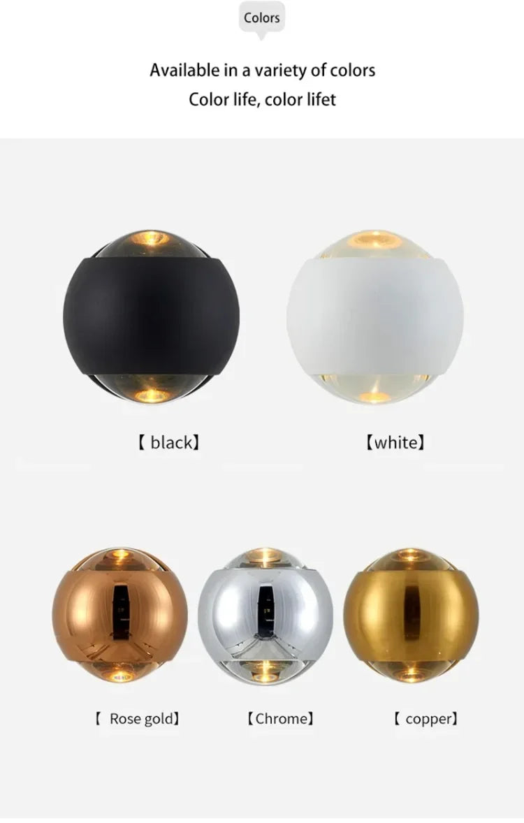 Elegant Glass Wall Sconce - Modern Art Lighting