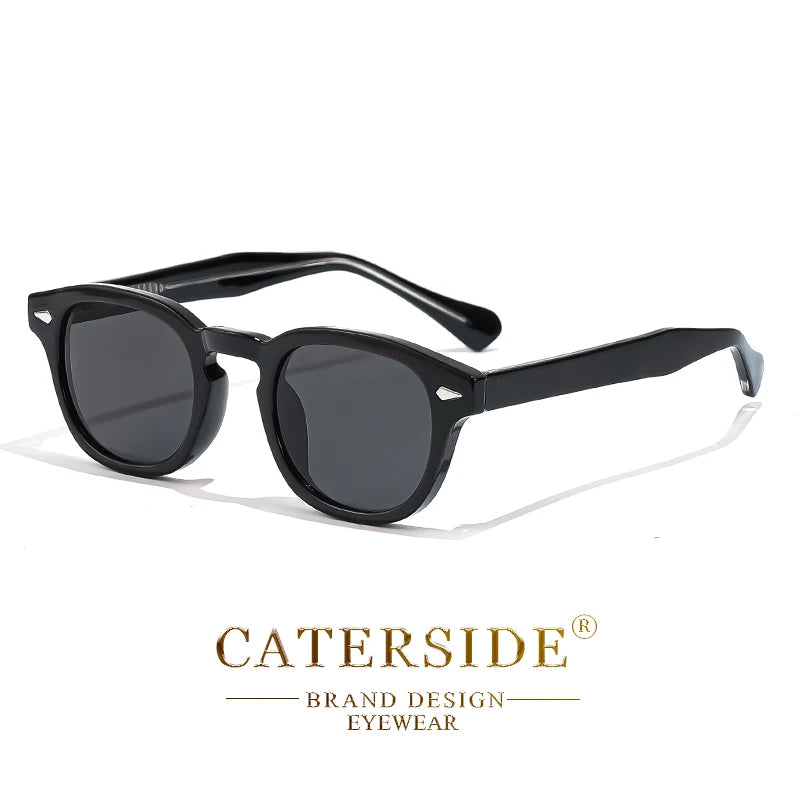 Retro Round Sunglasses - Premium UV400 Vintage Eyewear