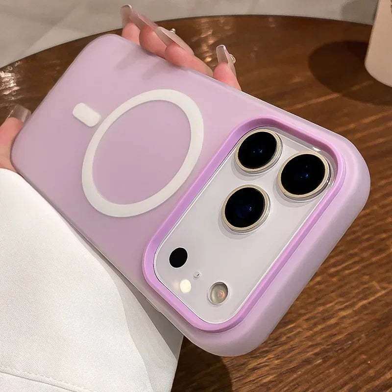 Luxury Magnetic Shockproof iPhone Case - Liquid Silicone