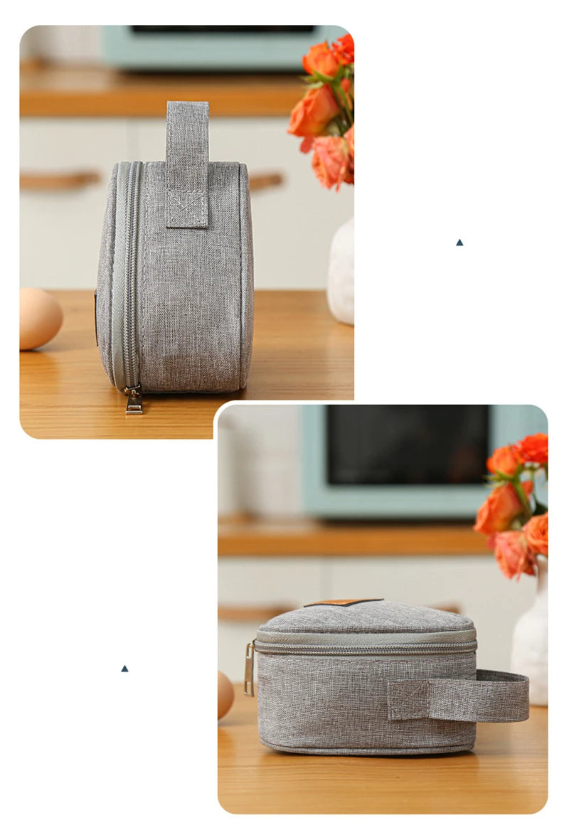 Mini Insulated Lunch Bag - Portable Thermal Cooler Tote for Bento Boxes, Rice Balls, Snacks & Student Lunches - Tulique