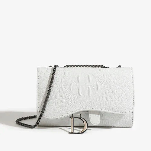 Elegant Sequined Crossbody Bag - Luxury Chain Shoulder Purse