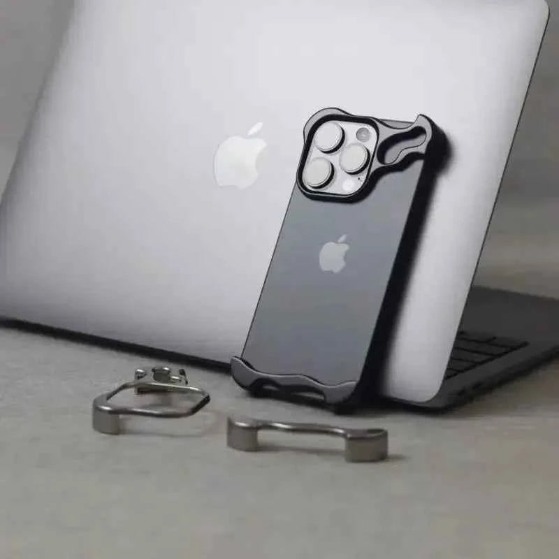Premium Aluminum Alloy Phone Case - Irregular Bumper Protection