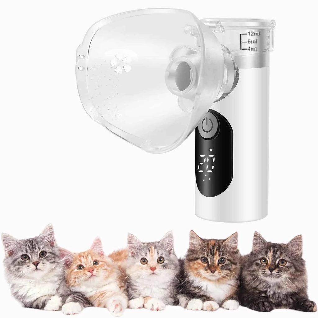 Pet Portable Handheld Nebulizer Machine Home Atomizer Nebuliser Inhalator for Animal Inhaler Humidificador Nebulizado