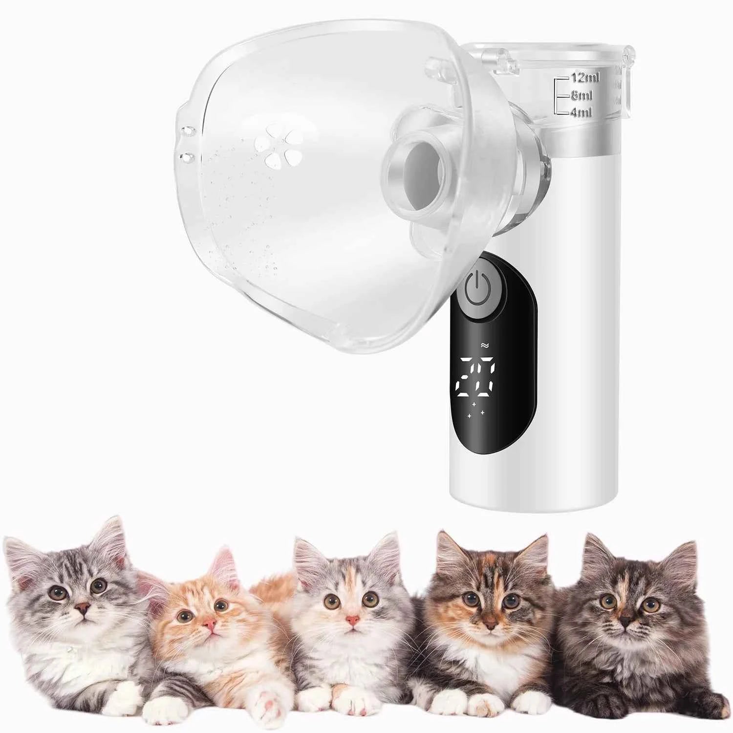 Pet Portable Handheld Nebulizer Machine Home Atomizer Nebuliser Inhalator for Animal Inhaler Humidificador Nebulizado