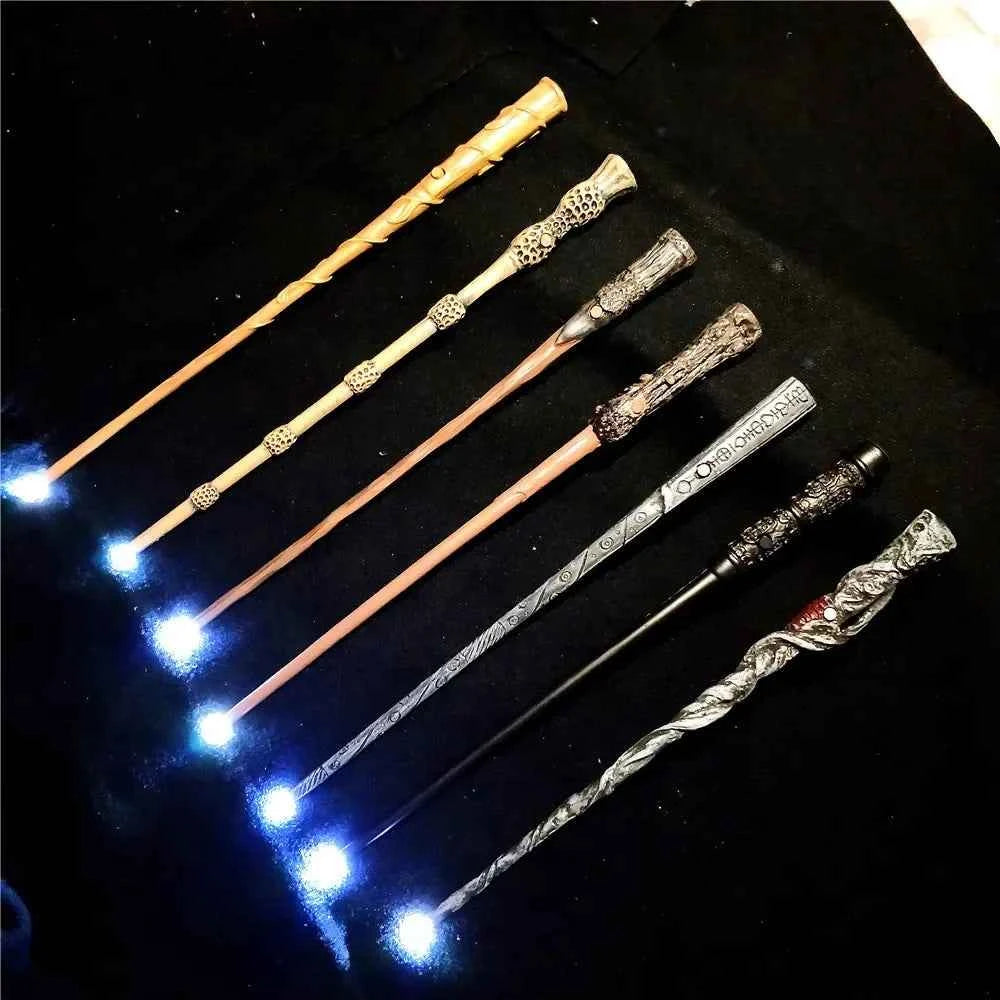 Premium LED Magic Wand - Light Up Cosplay Toy