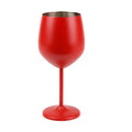 Premium Stainless Steel Champagne Glass - Unbreakable European Goblet