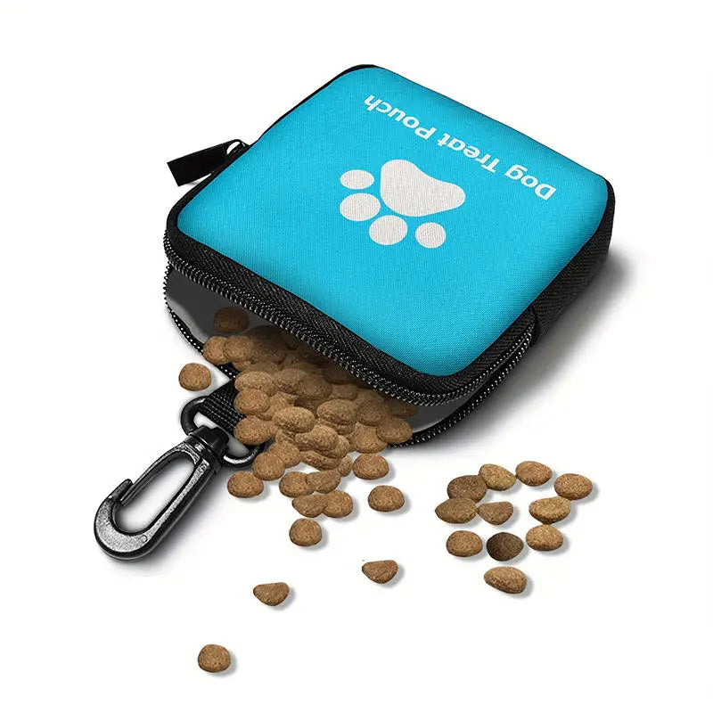 Premium Portable Pet Treat Bag - Ideal for Outdoor Walks