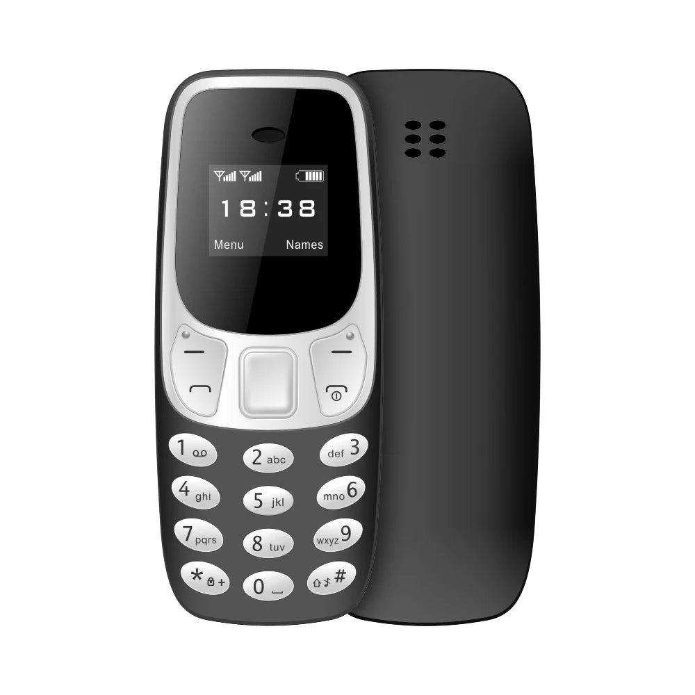 Compact Mini Mobile Phone - Unlocked Dual SIM & Bluetooth Dialer