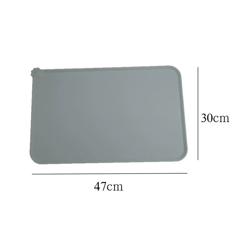 Premium Silicone Pet Feeding Mat - Waterproof & Non-Slip