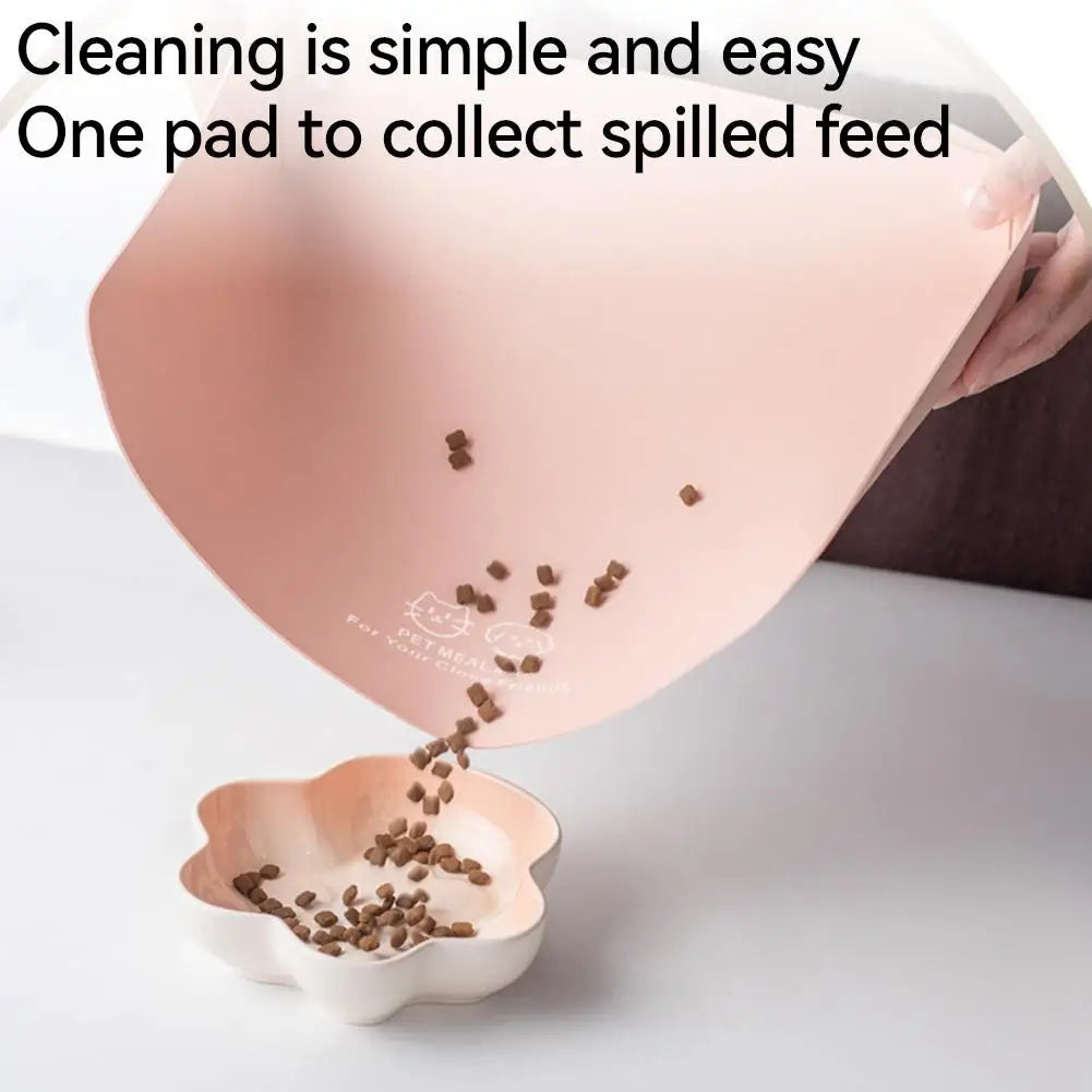 Premium Waterproof Pet Feeding Mat - Anti-Spill & Non-Slip