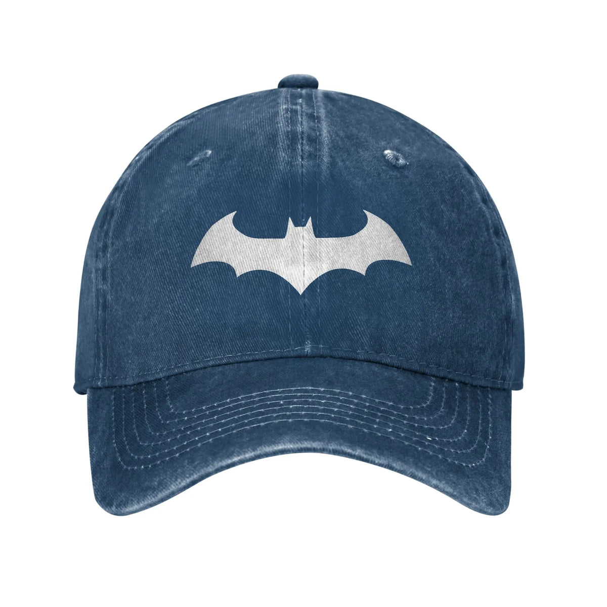 Classic Distressed Denim Baseball Cap - Premium Unisex Headwear