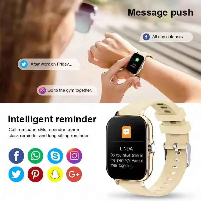 Premium Smart Watch - Full Touch Screen & Bluetooth Calls