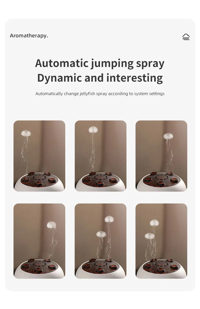Elegant Jellyfish Humidifier - Ultrasonic Aromatherapy Diffuser
