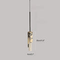 Luxury Natural Stone Pendant Lamp - Wabi-sabi Art Chandelier