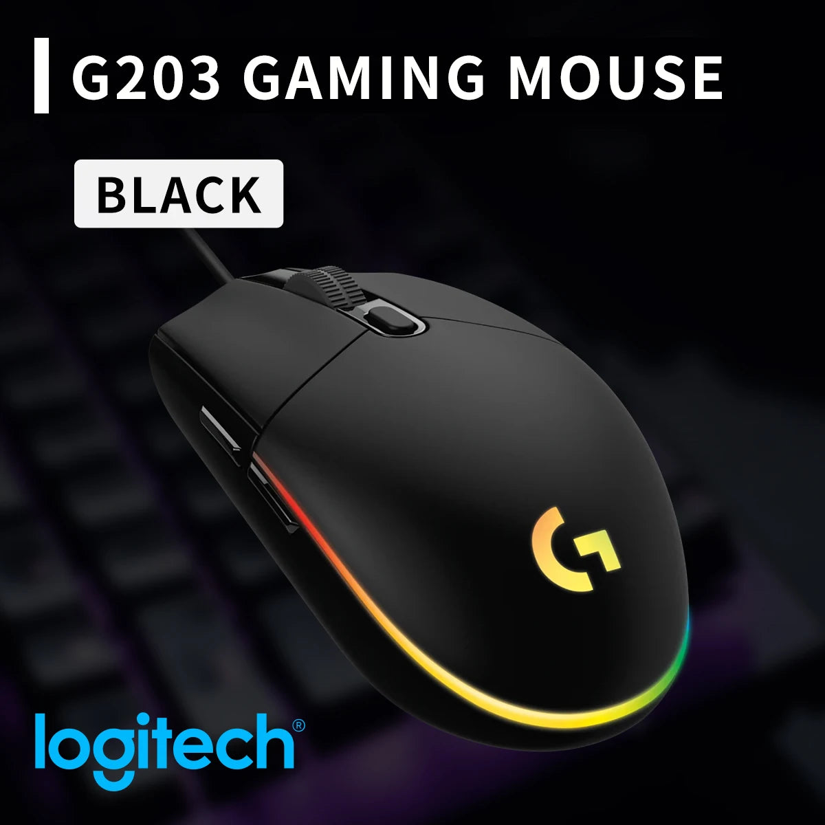 Premium Gaming Mouse with 6 Programmable Buttons & RGB