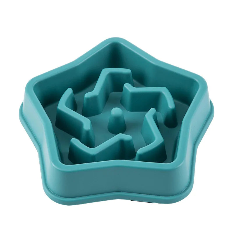 Premium Pet Slow Feeder Bowl - Healthy Eating Solution