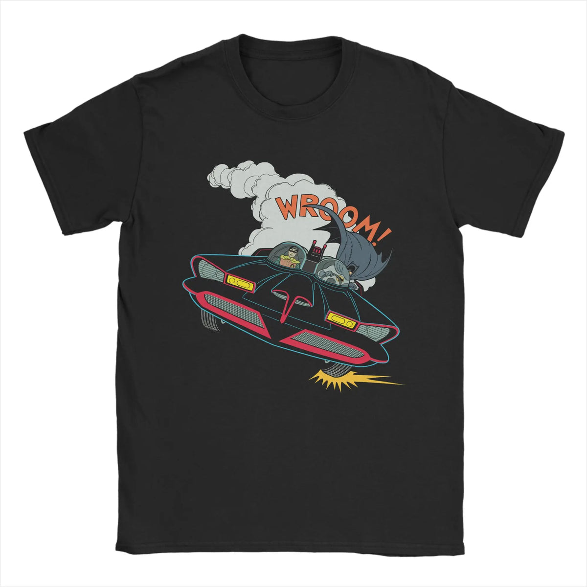 Premium Batman Black Logo T-Shirt - 100% Cotton Graphic Tee
