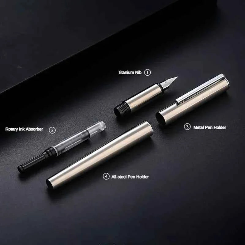 Jinhao 35 Fountain Pen - Premium All Steel Luxury Writing Instrument