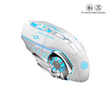 Premium Wireless Gaming Mouse - Silent, Rechargeable, 3-Level DPI
