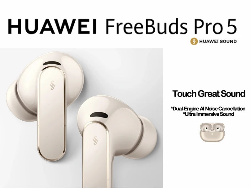 Premium Wireless Noise Cancelling Earbuds - IP57 Waterproof, 38H Battery