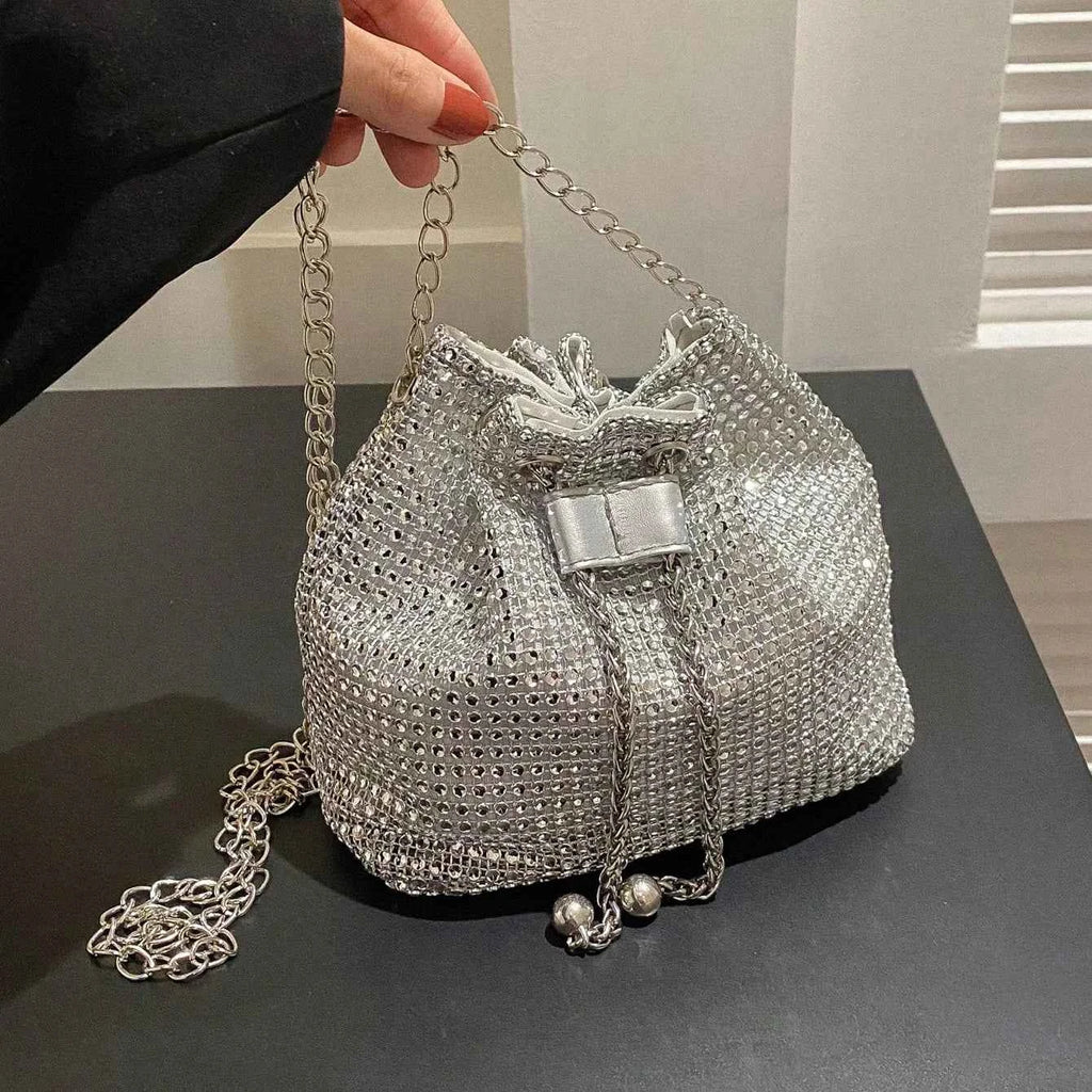 Elegant Rhinestone Crossbody Bag - Sparkle & Shine