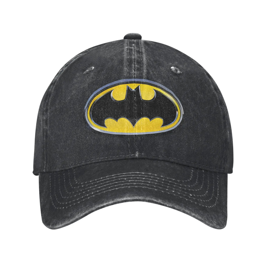 Classic Distressed Denim Baseball Cap - Unisex Unstructured Soft Hat