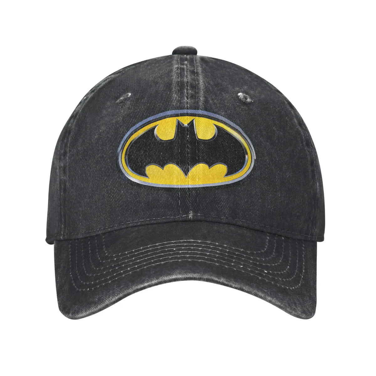Classic Distressed Denim Baseball Cap - Unisex Unstructured Soft Hat