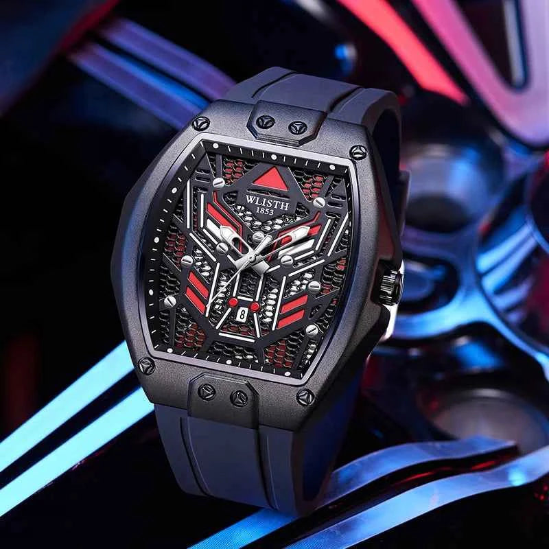 Luxury Men's Luminous Quartz Watch - Waterproof & Trendy