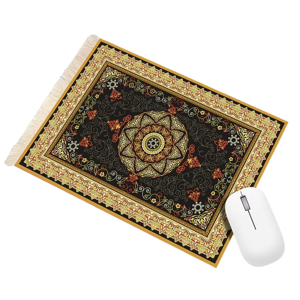 Elegant Persian Mouse Pad - Anti-slip Rubber Base Desk Mat