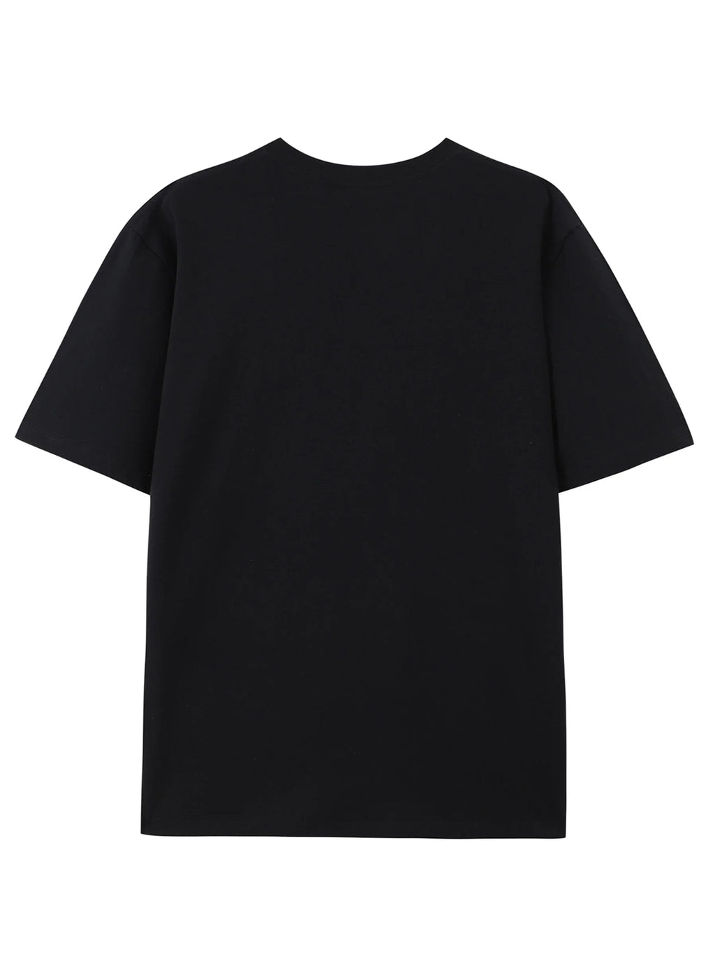 Y2K Retro Bat Pattern T-Shirt - Premium Black Graphic Tee