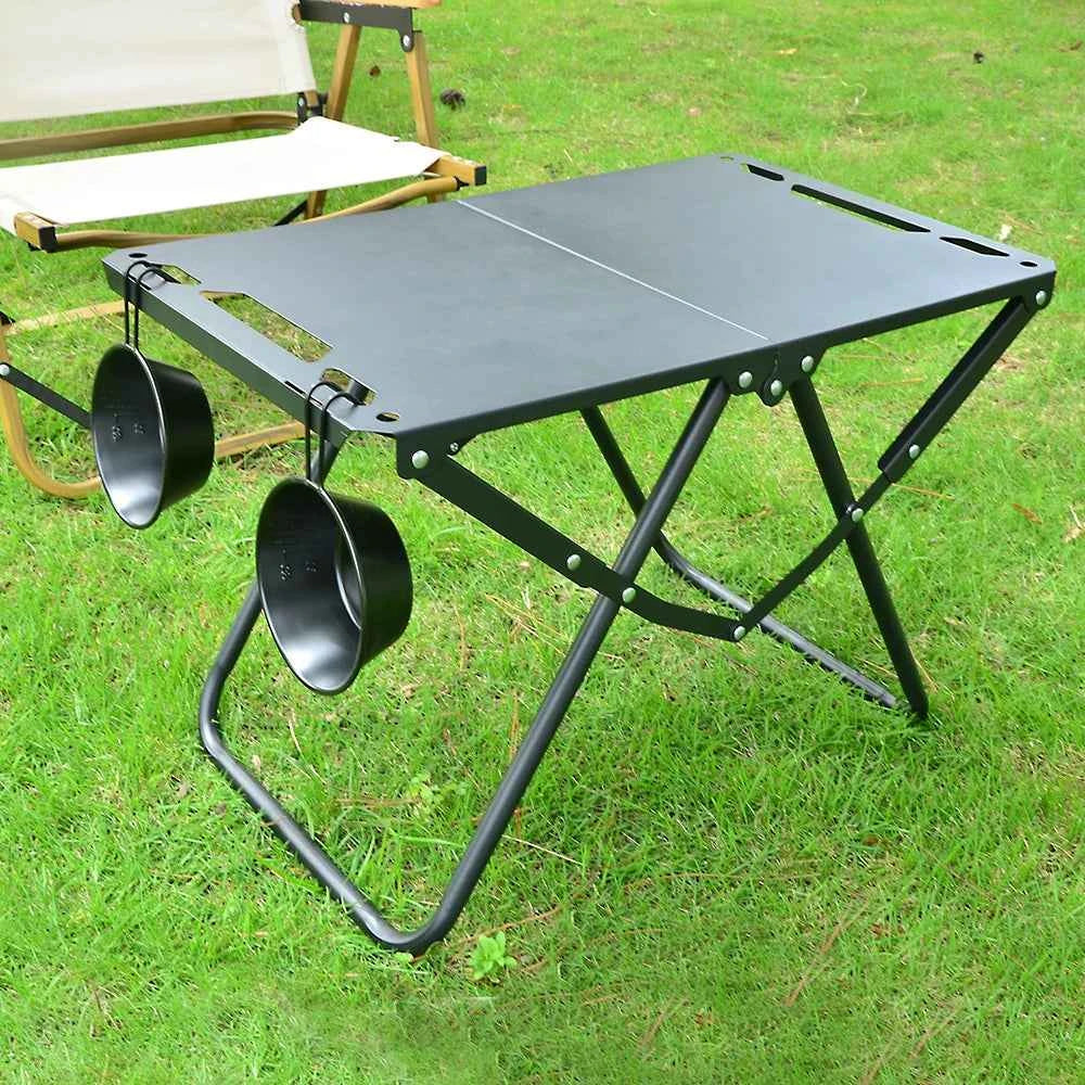 Portable Beach Camping Table - Foldable Sand Picnic Table