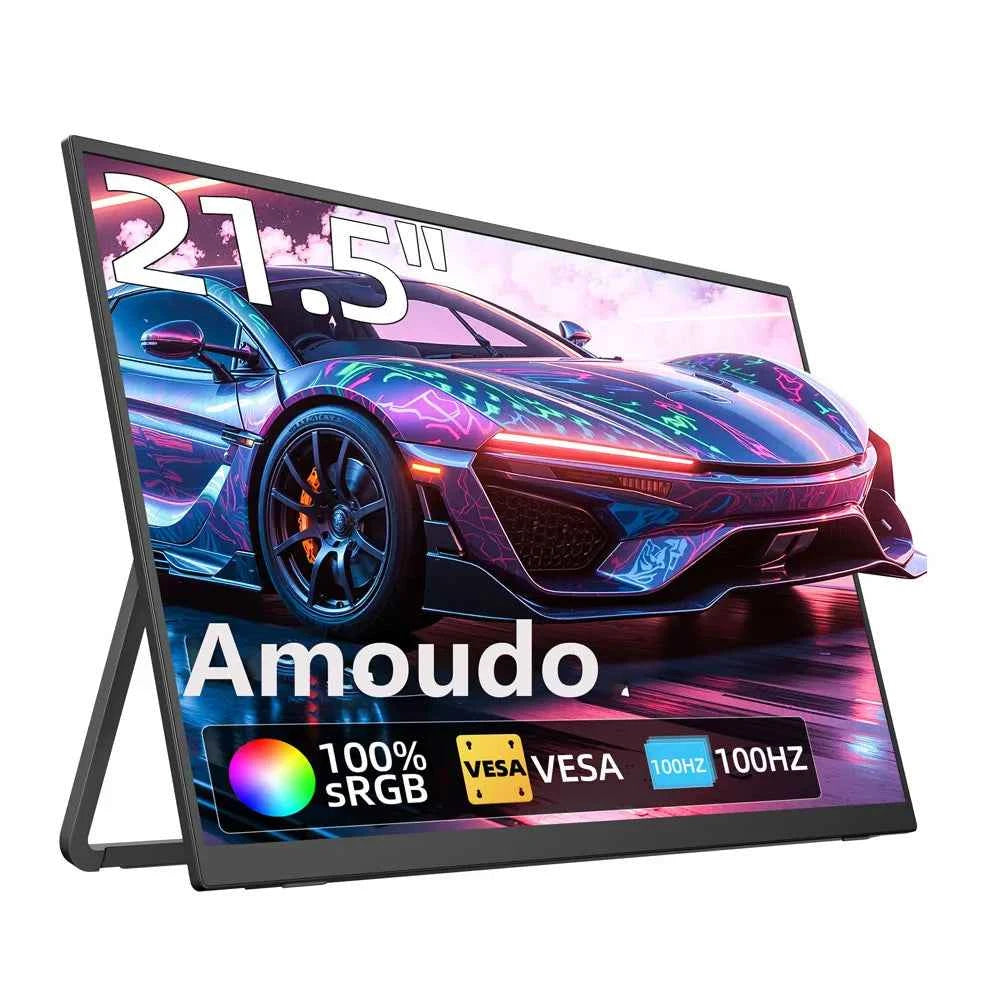 Premium 21.5-Inch Portable Monitor - 100Hz 1080P Display