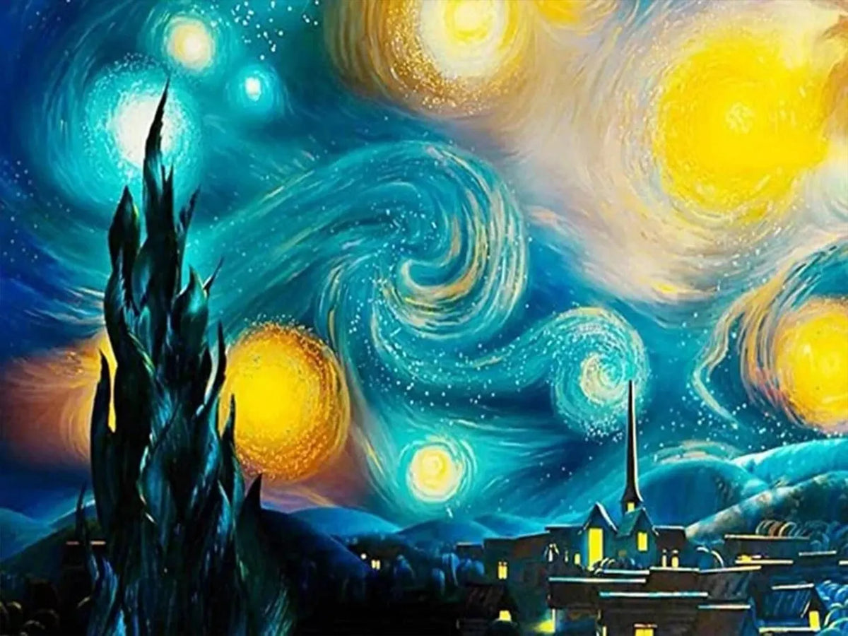 Premium Starry Sky Diamond Painting Kit