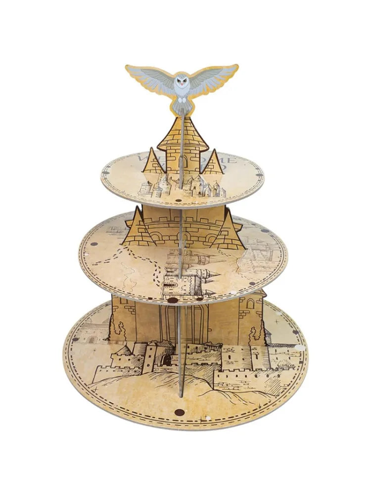 Premium Harry Potter Cake Stand - Magical Dessert Tray Display