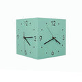 Elegant Double Sided Wall Clock - Silent Analog Display